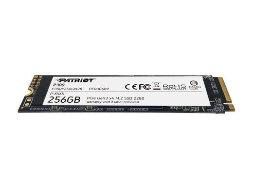 Купити Накопичувач SSD Patriot P300 256GB M.2 2280 PCI Express 3.0 x4 3D TLC NAND