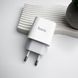 Мережевий зарядний пристрій HOCO C76A Pro Majestic single port PD30W charger set (C to iP)(EU) White