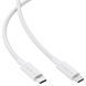 Кабель ACEFAST C18-03 USB-C to USB-C braid charging data cable White