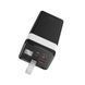 Зовнішній акумулятор HOCO J86 Powermaster 22.5W fully compatible power bank(40000mAh) Black