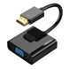 USB-хаб Baseus Converter (HD4K to VGA + Micro + DC3.5) Black