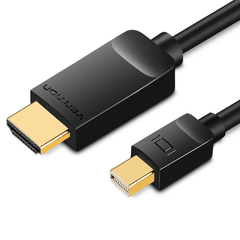 Купити Видеокабель Vention 4K Mini DP to HDMI 1,5 м Black