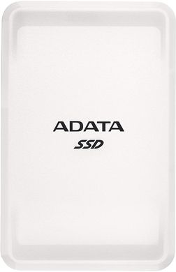 Купити Портативный SSD A-DATA SC685 500GB Portable USB 3.2 Type-C 3D NAND TLC White