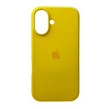 Купити Чехол для смартфона Silicone Full Case AA Open Cam for Apple iPhone 16 56,Sunny Yellow