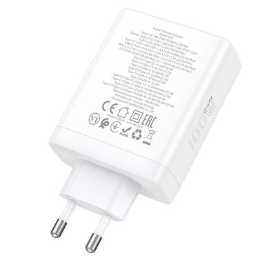 Купити Мережевий зарядний пристрій Hoco N31 White