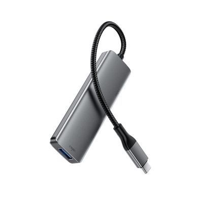 Купити USB-хаб ACEFAST J15 USB-C 4-in-1 HUB Metal Gray