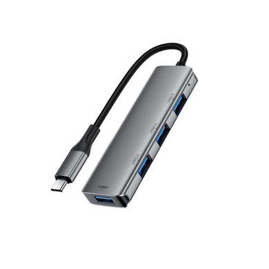 Купити USB-хаб ACEFAST J15 USB-C 4-in-1 HUB Metal Gray