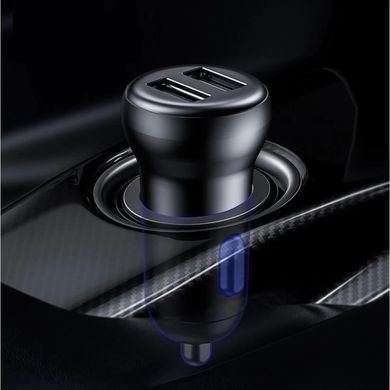 Купити АЗП з FM-модулятором Baseus T Shaped S-16 Car Bluetooth MP3 Player Black