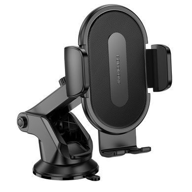 Купити Тримач для мобильного BOROFONE BH134 Rio push-type car holder (center console) Black