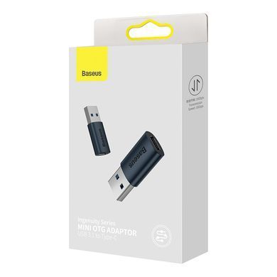 Купити Адаптер Baseus Ingenuity Series Mini OTG Adaptor USB 3.1 to Type-C Blue
