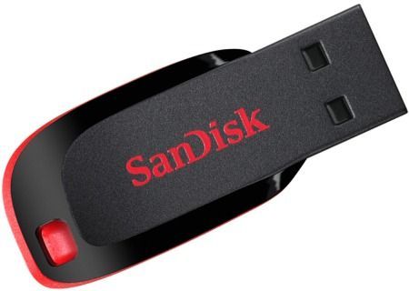 Купити Флеш-накопитель SanDisk Cruzer Blade USB2.0 32GB Black-Red