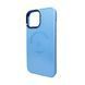 Стеклянный чехол с MagSafe Apple iPhone 14 Pro Max Sierra Blue