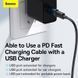 Адаптер Baseus Ingenuity Series Mini OTG Adaptor USB 3.1 to Type-C Blue