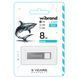 Флеш-накопичувач Wibrand USB 2.0 Shark 8Gb Silver