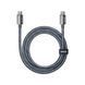 Кабель "REMAX Phantom aluminum alloy light fast charging braided data cable 1.2M " CB01(C-C)