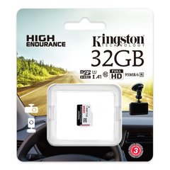 Купити Карта пам'яті Kingston microSDXC Kingston Endurance 32GB Class 10 UHS-I (U1) A1 W-30MB/s R-95MB/s