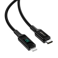Купити Кабель ACEFAST C6-01 USB Type-C Lightning 3 A 1,2 m Black