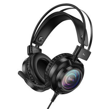 Купити Навушники ігрові HOCO W110 Resource gaming headphones Black