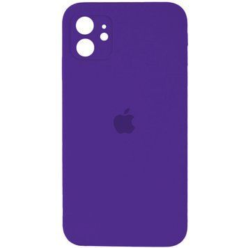 Купити Чехол для смартфона Silicone Full Case AA Camera Protect for Apple iPhone 12 54,Amethist