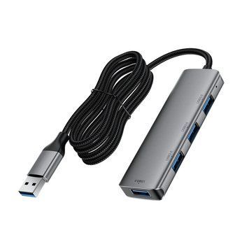 Купити USB-хаб ACEFAST J17 USB-A 4-in-1 HUB Metal Gray
