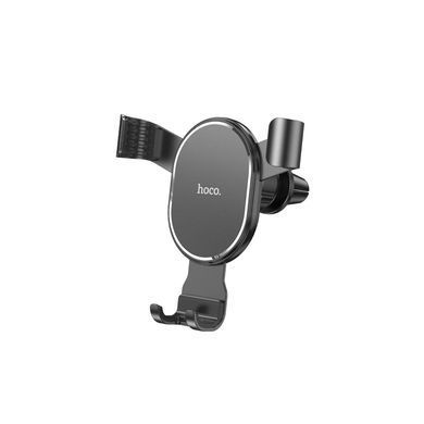 Купити Держатель для мобильного HOCO CA56 Plus Armor metal gravity car holder Black