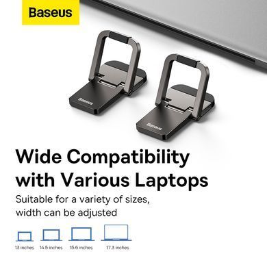 Купити Підставка для ноутбука Baseus Slim Laptop Kickstand （2pcs）Grey