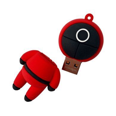 Купити Флеш-накопитель Wibrand USB 2.0 Squid Game 16Gb Red