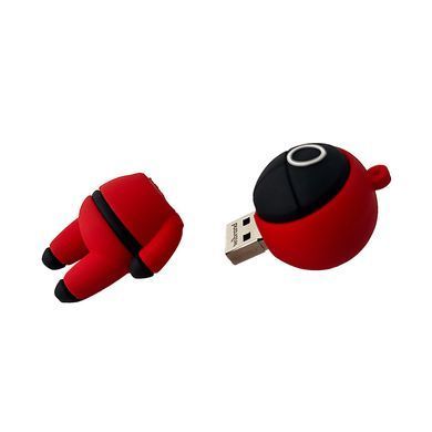 Купити Флеш-накопитель Wibrand USB 2.0 Squid Game 16Gb Red