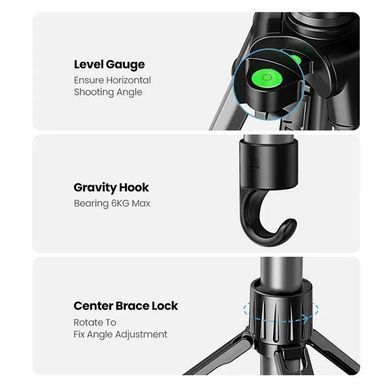 Купити Штатив UGREEN LP661 Professional Tripod for Phone & Camera(UGR-15187)