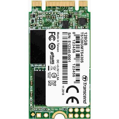 Купити Накопичувач SSD Transcend 128 GB M.2 2242 SATA III (6Gb/s) 3D NAND