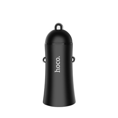 Купити Автомобільний зарядний пристрій Hoco Z30 2 × USB Black