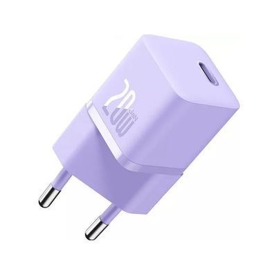 Купити Мережевий зарядний пристрій Baseus GaN5 Fast Charger(mini) 1C Purple