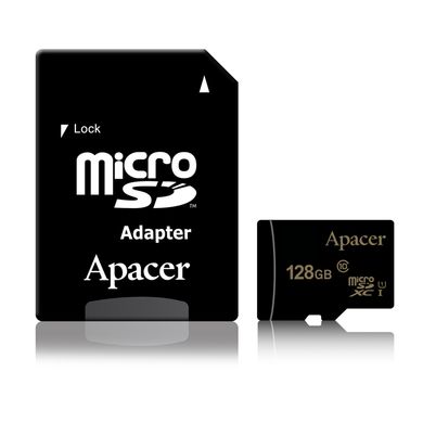 Купити Карта пам'яті Apacer microSDXC 128GB Class 10 UHS-I +SD-адаптер