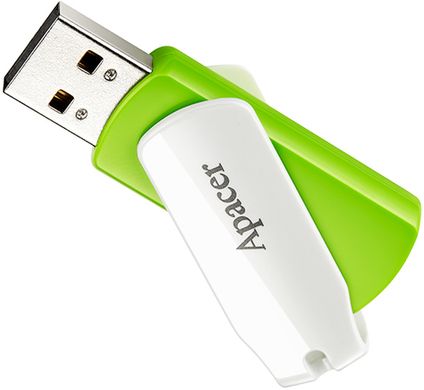 Купити Флеш-накопитель Apacer USB2.0 AH335 64GB Green-White