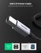 Кабель для принтера UGREEN US369 USB Type-A USB Type-В 2m Black