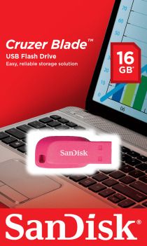 Купити Флеш-накопичувач SanDisk Cruzer Blade USB2.0 16GB Pink