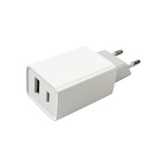 Купити Сетевое зарядное устройство Mibrand MI-206C White