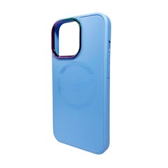 Купити Стеклянный чехол с MagSafe Apple iPhone 12 Pro Max Sierra Blue