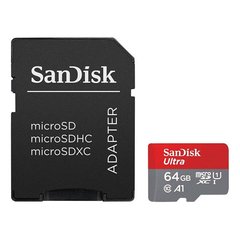 Купити Карта памяти SanDisk SDXC Ultra 64GB Class 10 V10 A1 до 90 МБ/с 140 Мб/с