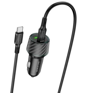 Купити Автомобільний зарядний пристрій Borofone BZ21 charger set(Type-C) USB-A/Type-C Black