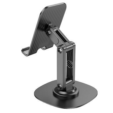Купити Тримач для мобільного HOCO HD6 Winner dual-axis rotating desktop stand Black