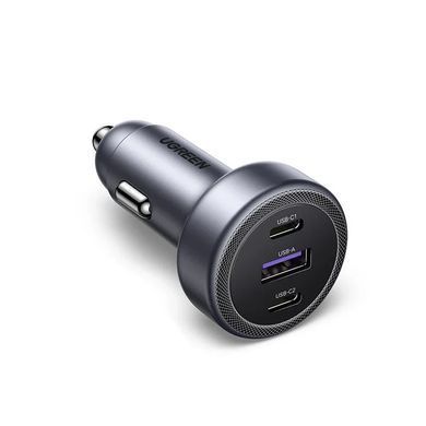 Купити Автомобільний зарядний пристрій UGREEN EC307 30W 3-Port Fast Car Charger
