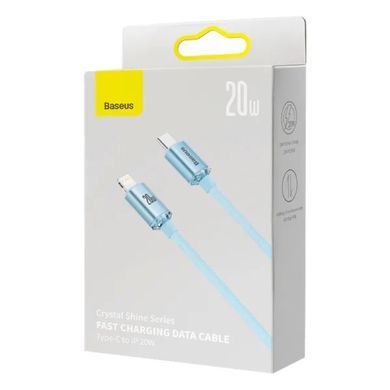 Купити Кабель Baseus Gem Fast-Charging Data Cable USB-C to iP 20W 2m Galaxy Blue