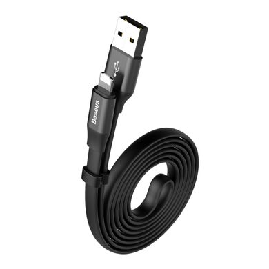Купити Кабель Baseus Two-in-one Portable Lightning + microUSB USB 2 A 1,2m Black