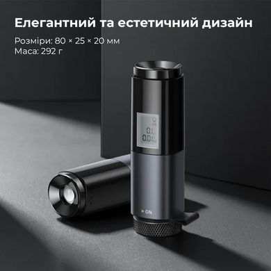 Купити Алкотестер Baseus Digital Alcohol Tester Black