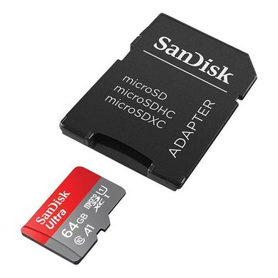 Купити Карта пам'яті SanDisk SDXC Ultra 64GB Class 10 V10 A1 до 90 МБ/с 140 Мб/с