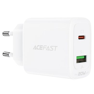 Купити Сетевое зарядное устройство ACEFAST A25 White