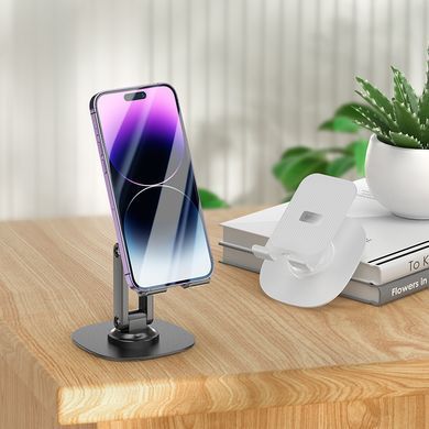 Купити Тримач для мобільного HOCO HD6 Winner dual-axis rotating desktop stand Black