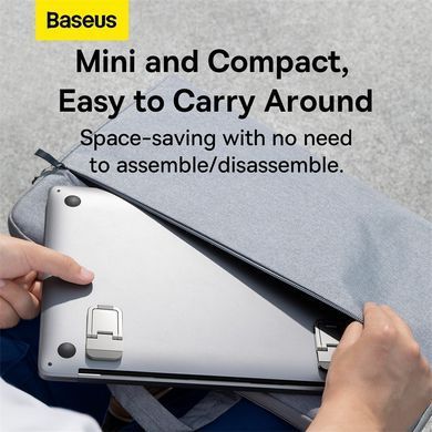 Купити Подставка для ноутбука Baseus Slim Laptop Kickstand （2шт）Silver