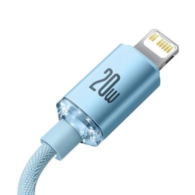Купити Кабель Baseus Gem Fast-Charging Data Cable USB-C to iP 20W 2m Galaxy Blue